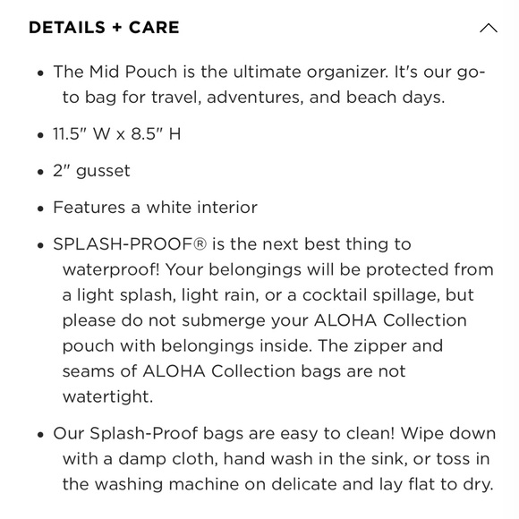 Aloha Collection Mid Pouch - Picture 6 of 7